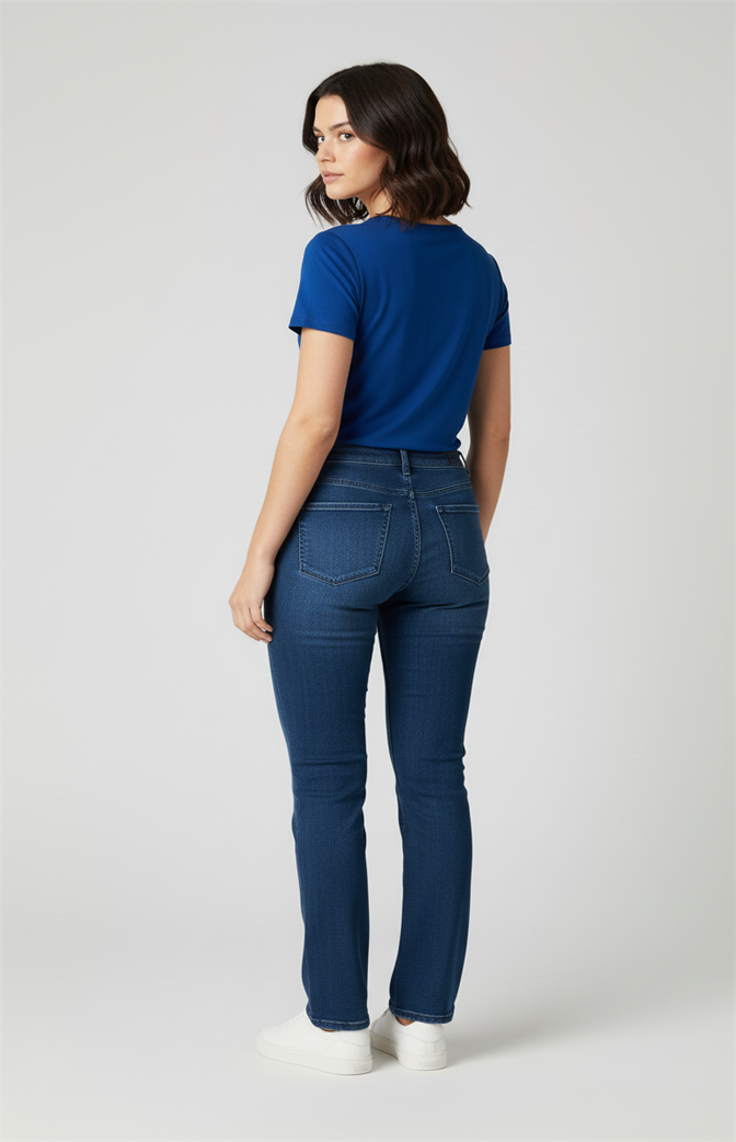 Camiseta Feminina Básica Premium Azul Royal | Clássica, Versátil e Atemporal