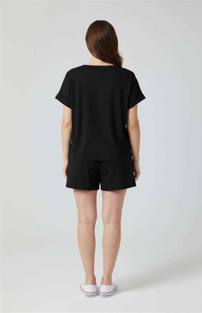 Conjunto Comfort Chic – Preto