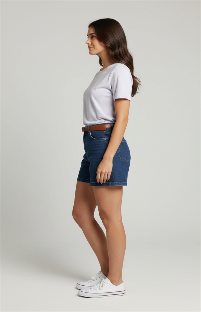 Camiseta Feminina Básica Premium Branca | Leveza, Conforto e Versatilidade Total