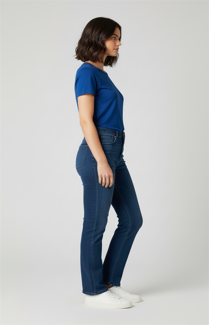 Camiseta Feminina Básica Premium Azul Royal | Clássica, Versátil e Atemporal