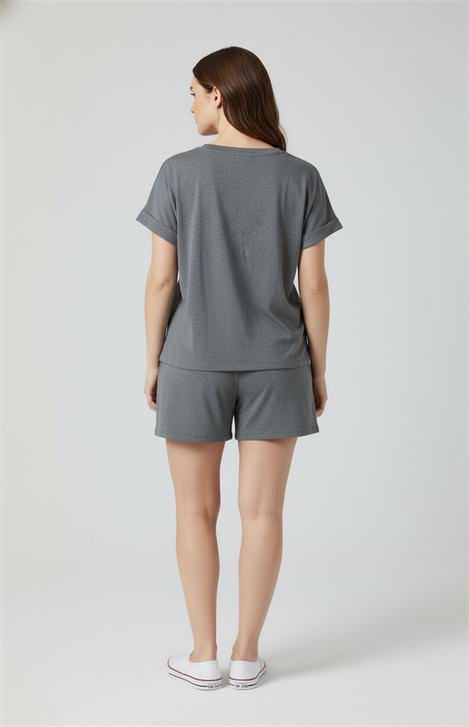 Conjunto Comfort Chic – Cinza